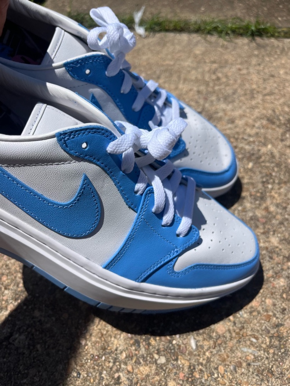 Nike Women's site Jordan elevate 1 low  dq3698-141  Sneakers White a Blue no box